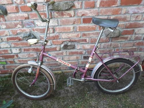 So sah mein Klappfahrrad aus